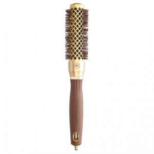 Olivia Garden Expert Blowout Shine Gold & Brown četka za feniranje 25mm