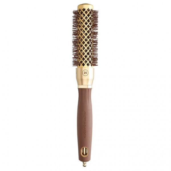 Olivia Garden Expert Blowout Shine Gold & Brown 35mm