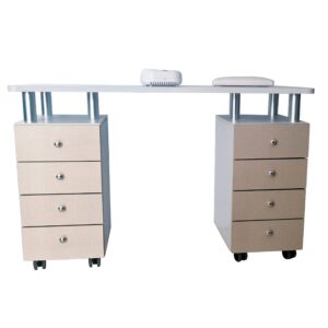 SIBEL STOLIĆ ZA MANIKURU NAIL STATION II WHITE 110 x 45 x 78cm