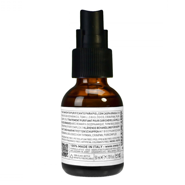 Tretman protiv peruti Oway Dandruff remedy oily scalps 50ml - Slika 2