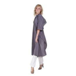 Sibel Ogrtač Flexi Fiber 4 128*145cm sa kopčanjem na gumbe - sivi