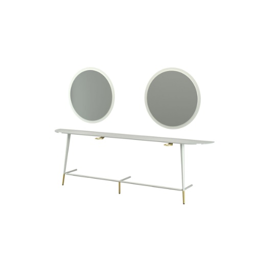 Frizersko radno mjesto Maletti Sole Wall 2P - Slika 2