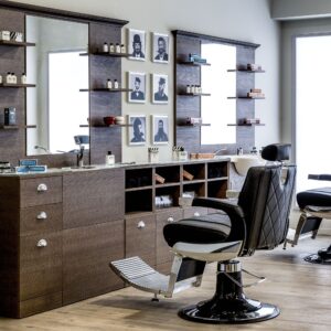 Alternative view of Frizersko muško radno mjesto Maletti Madam barber station Engadine