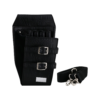 Torbica za frizera za škare Boy 4 Matt Black Croco