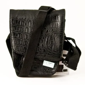 Torbica za frizera za škare Trio Matt Black Croco