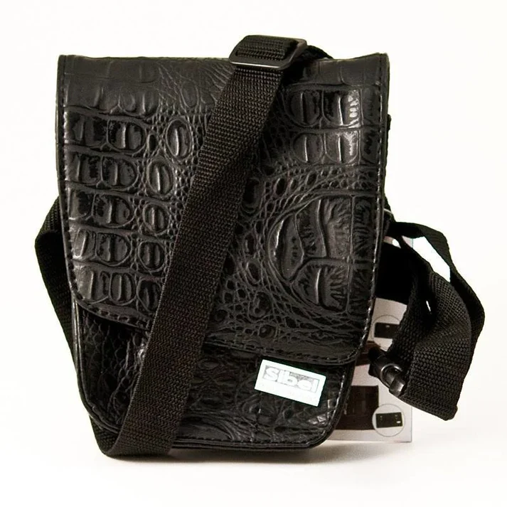 Torbica za frizera za škare Trio Matt Black Croco