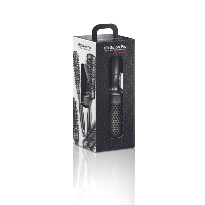Xanitalia Kit Salon Pro Ceramic Tourmaline – Set termičkih četki za kosu (4 komada)